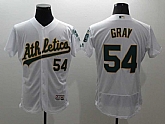Oakland Athletics #54 Sonny Gray White 2016 Flexbase Collection Stitched Jersey,baseball caps,new era cap wholesale,wholesale hats